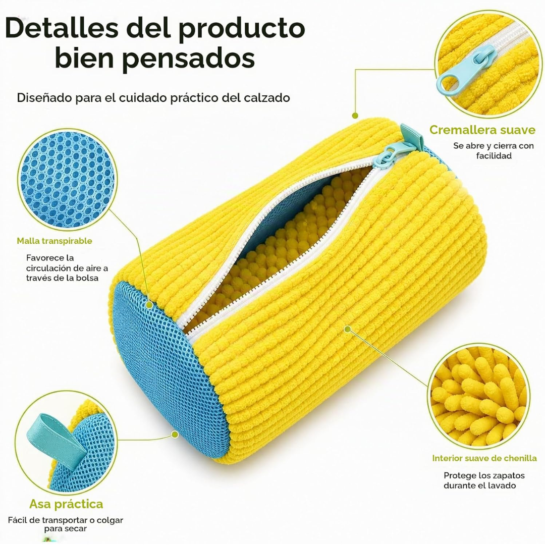 Zapatillas Limpias sin Ensuciar tu Ropa