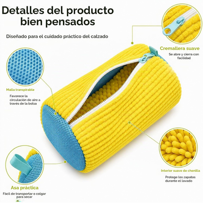 Zapatillas Limpias sin Ensuciar tu Ropa