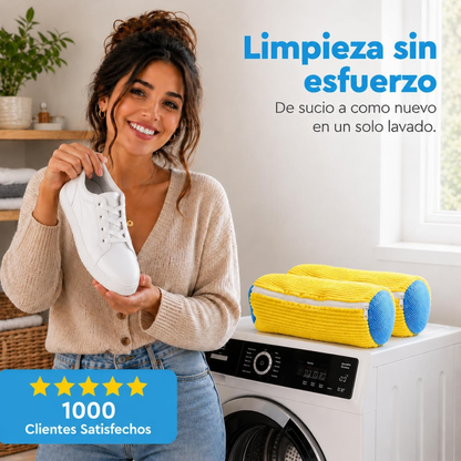 Zapatillas Limpias sin Ensuciar tu Ropa